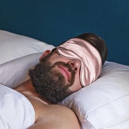 image-SilkSein Pink Silk Sleep Mask