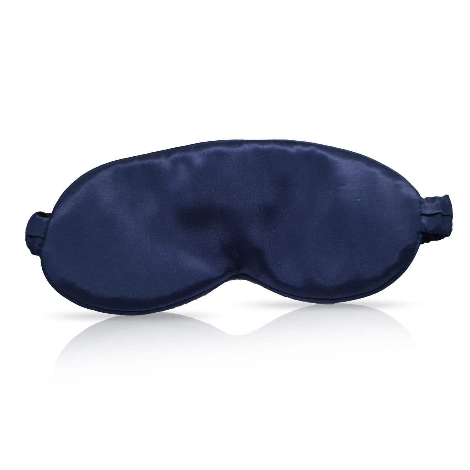 image-SilkSein Dark Blue Silk Sleep Mask