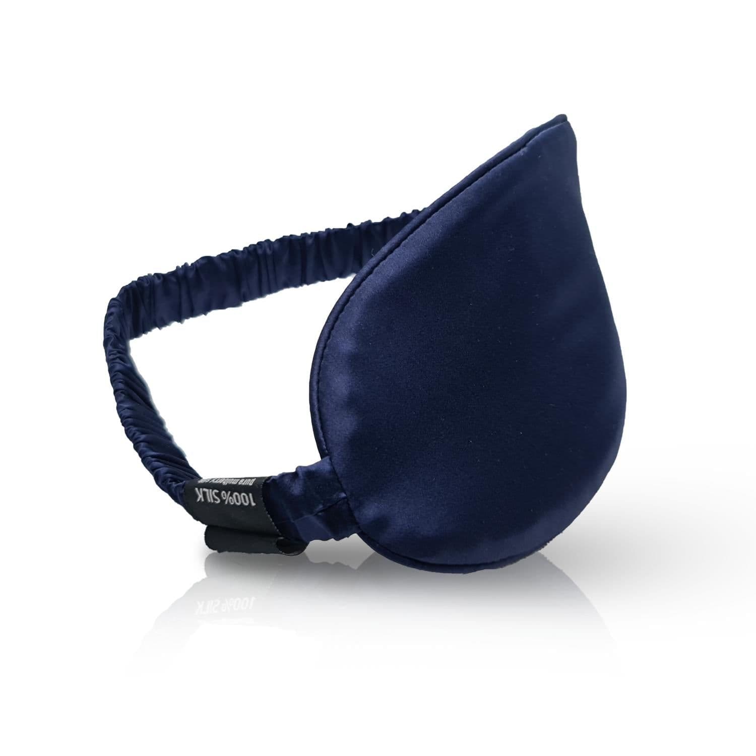 image-SilkSein Dark Blue Silk Sleep Mask