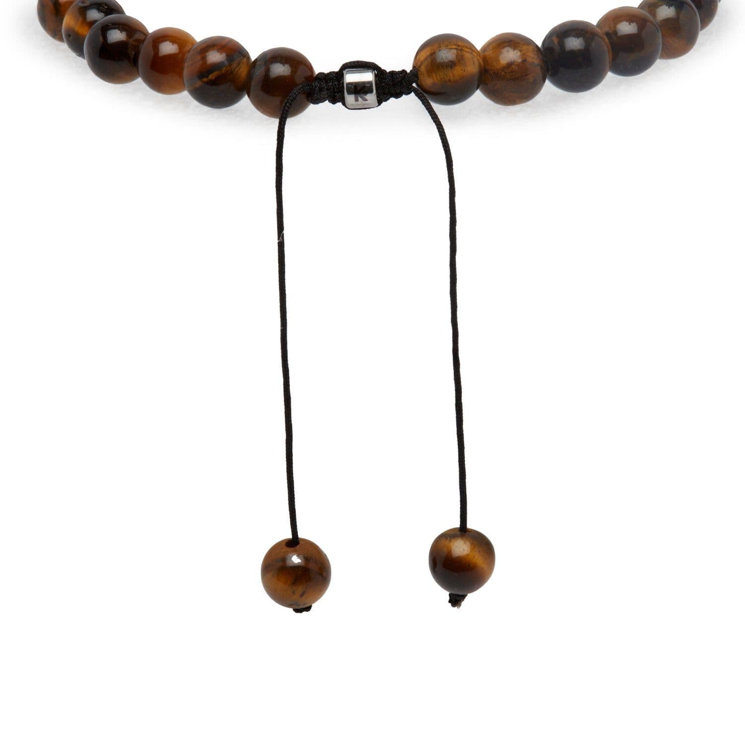 image-Bracelet 7 Chakras "Confiance en Soi" en Oeil de Tigre