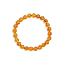 image-Bracelet écologique “Rayons Solaires” en Ambre jaune