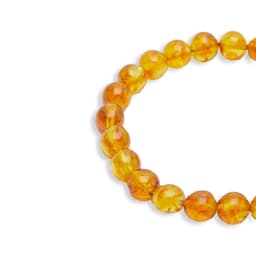 image-Bracelet écologique “Rayons Solaires” en Ambre jaune
