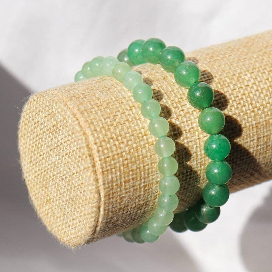 image-Bracelet en Aventurine verte ✦ Equilibre et gestion émotionnelle