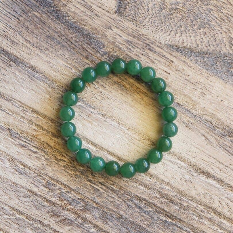image-Bracelet en Aventurine verte ✦ Equilibre et gestion émotionnelle