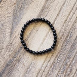 image-Bracelet en Tourmaline noire ✦ Protection, Ancrage, Retour à soi