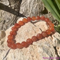 image-Bracelet "Énergie" en Cornaline