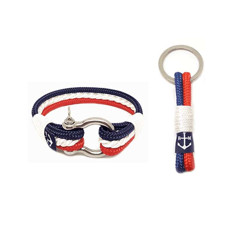 image-Netherlands Nautical Bracelet and Keychain