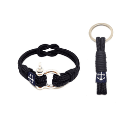 image-Sadie Reef Knot Nautical Bracelet and Keychain