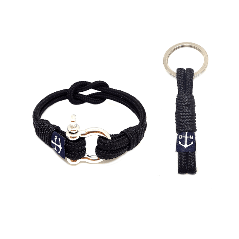 image-Sadie Reef Knot Nautical Bracelet and Keychain