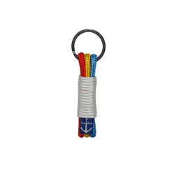 image-Belgium Flag Handmade Thread Keychain