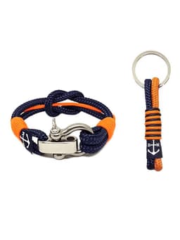 image-James Cook Nautical Bracelet and Keychain