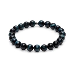 image-Bracelet "Energie" en Oeil de Faucon (Oeil de Tigre Bleu)