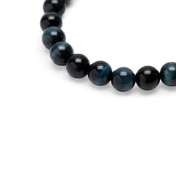 image-Bracelet "Energie" en Oeil de Faucon (Oeil de Tigre Bleu)