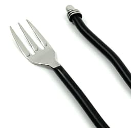image-Vibhsa Black Silverware 18 Pc's Breakfast Set (Service for 6)