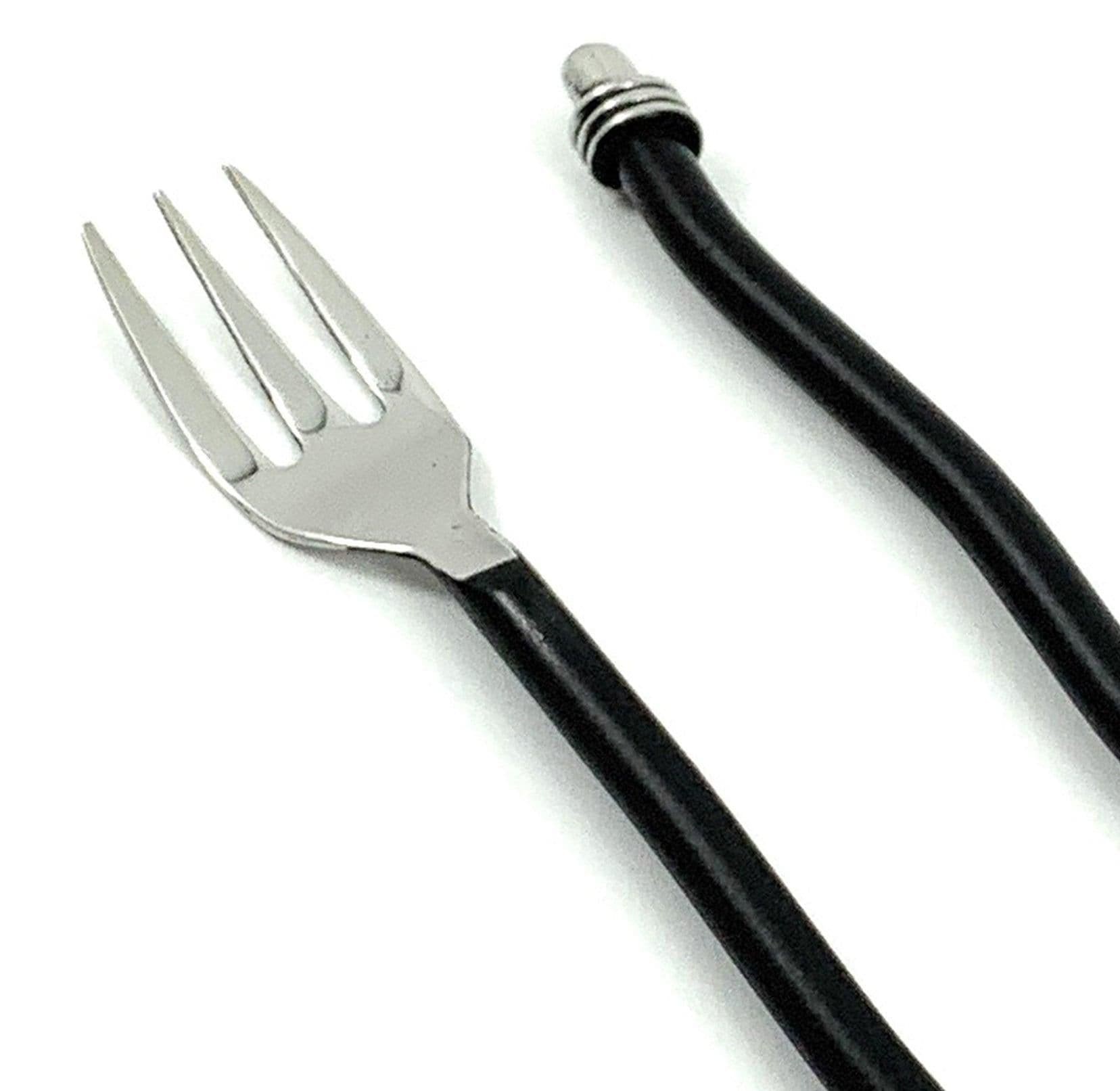 image-Vibhsa Black Silverware 18 Pc's Breakfast Set (Service for 6)