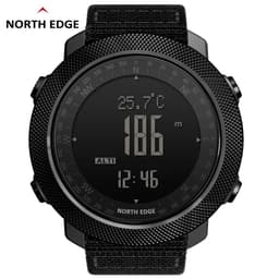image-NORTH EDGE Men's sport Digital watch Hours Running Swimming Military Army watches Altimeter Barometer Compass waterproof 50m