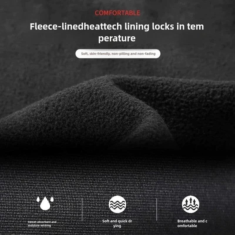 image-Autumn Winter Compression Tracksuit Men Thermal Underwear Fleece Lingerie Set For Skiing Thermos Shirt Set Man Ski Snow Clothing