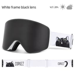 image-COPOZZ Professional Winter Ski Goggles Magnetic Quick-Change Double Layers Anti-Fog Snowboard goggles Men Women Ski Equipment