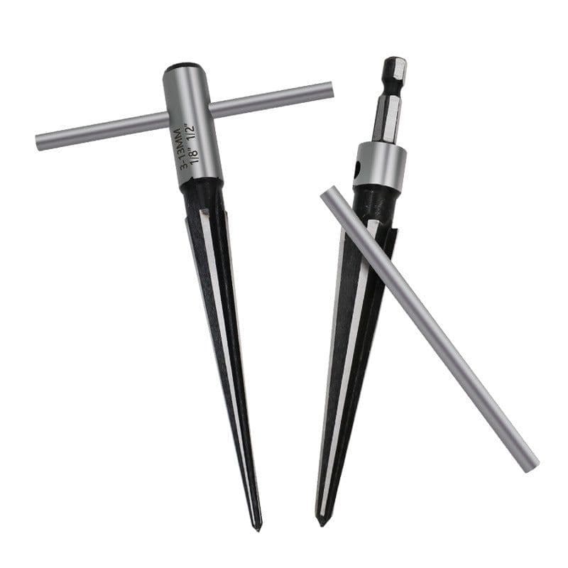 image-Round Shank Hex Shank Taper Reamer Woodworking Chamferer