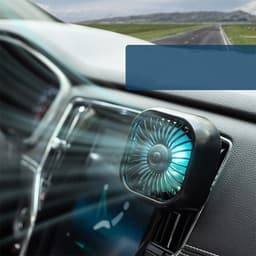 image-Car Fan Usb Air Outlet Small Fan Car Supplies Small Electric Fan