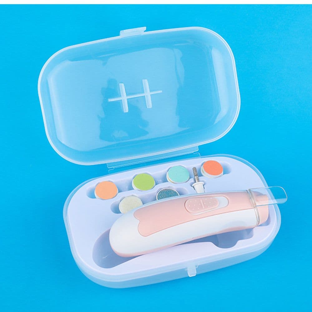 image-Newborn Nail Clipper Electric Baby Anti-pinch Meat Care Set
