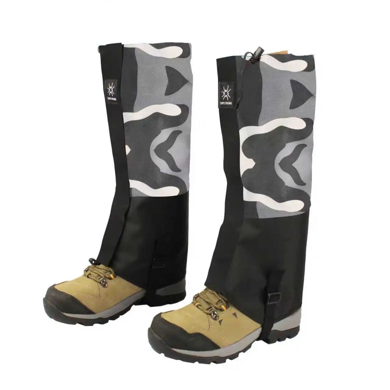 image-Waterproof Leg Gaiter Outdoor Snow Village Snow Cover Mountaineering Snow Desert Hiking Snow and Sand Prevention Leg Cover Skiin