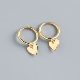 image-Love Heart Earrings Premium Temperament Earrings Jewelry