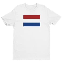 image-Drapeau des Pays-Bas - T-shirt ajusté pour homme | Next Level 3600
