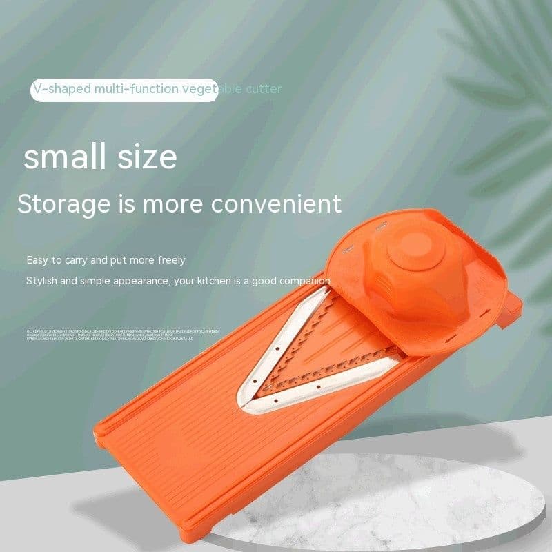 image-Fashion V-shaped Multi-function Vegetable Chopper