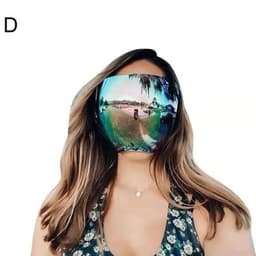 image-Color Space Mask Anti-fog Face Mask Anti-splash Protective Mask Coating Glasses
