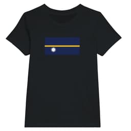 image-Drapeau de Nauru - T-shirt enfant premium ras du cou