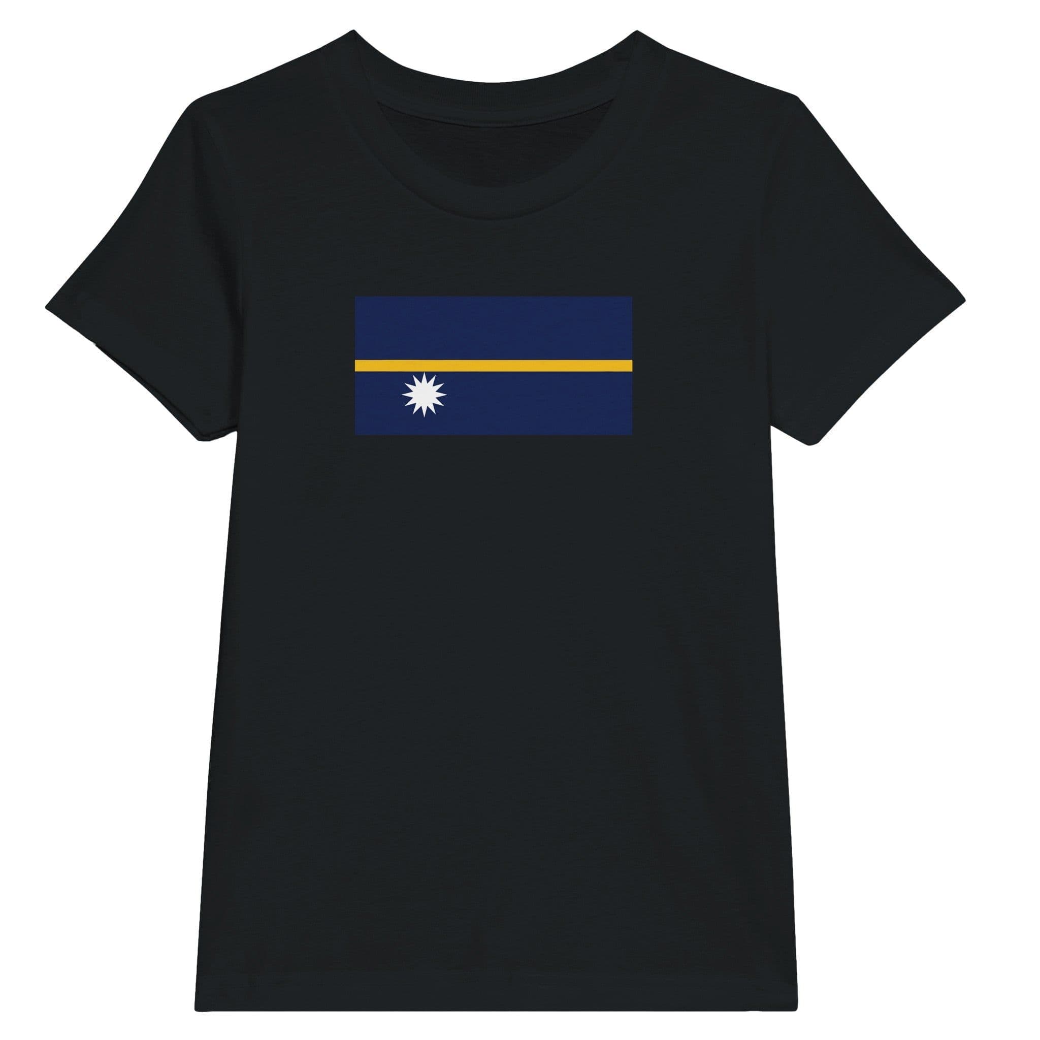 image-Drapeau de Nauru - T-shirt enfant premium ras du cou