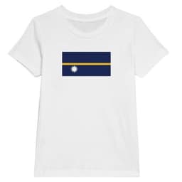 image-Drapeau de Nauru - T-shirt enfant premium ras du cou