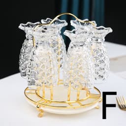 image-Mermaid Cup Arch Water Cup Holder Set
