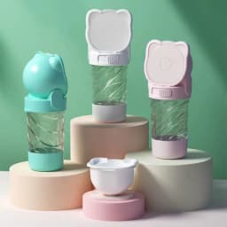 image-Portable Traveling Water Cup For Dogs