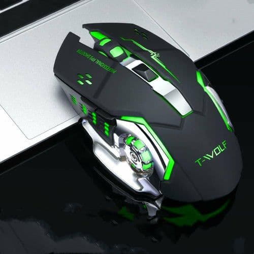 image-Wireless 2.4G USB Optical Gaming Mouse 2400DPI Professional