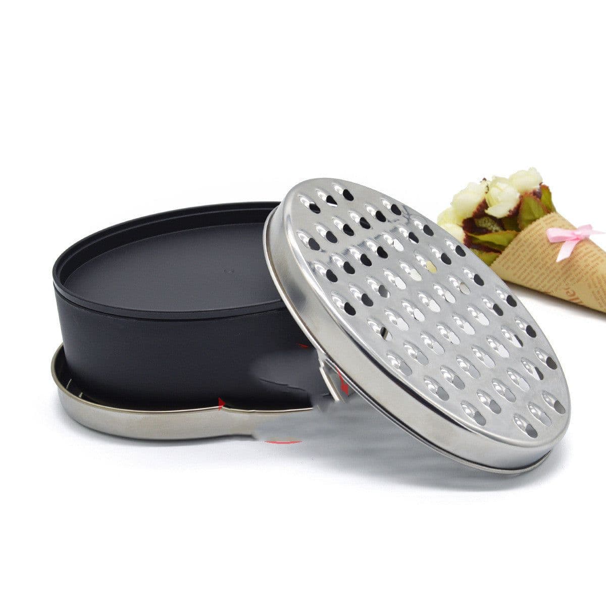 image-Multi-function Double Sided Lunch Box Grater Cheese