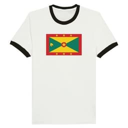 image-Drapeau de la Grenade - T-shirt unisexe Ringer