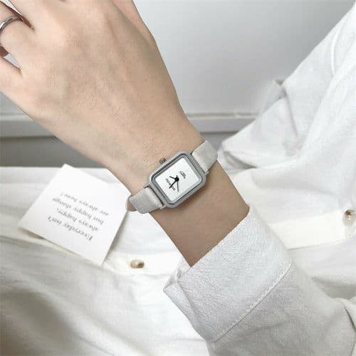 image-Ladies Mini Square Belt Quartz Watch