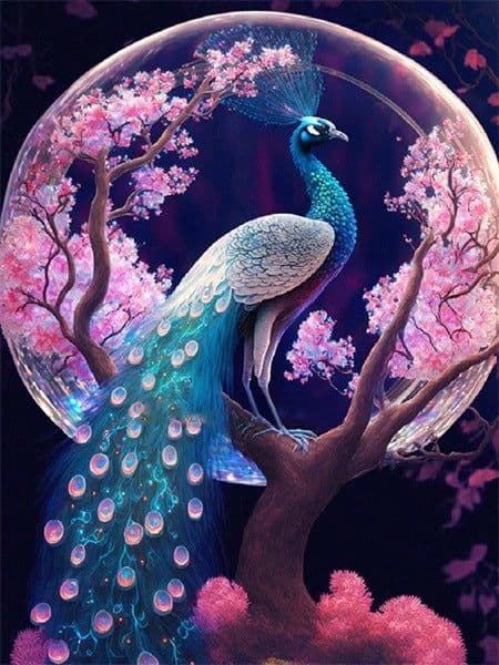 image-Animal Diamond Painting Handmade Landscape Painting