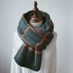 image-Shawl Accessories Cashmere Scarf Women Scarfs Winter
