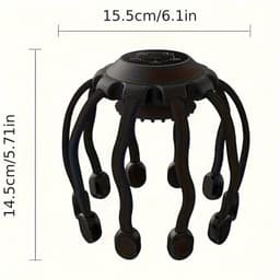 image-Multi-Claw Electric Massager for Head, Scalp, and Neck(Black)