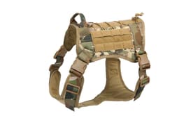 image-Outdoor Tactical Training Dog Clothes Large Dog Vest Camouflage Pet Vest