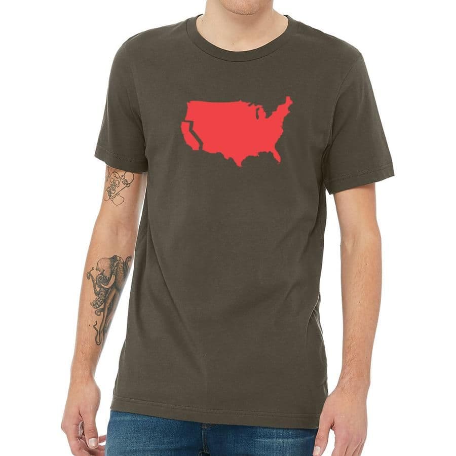 image-California Men's Eco-Friendly Shirts - American Apparel, Free Shipping