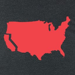 image-Women's California Tee - Bella Canvas US Eco Print Small