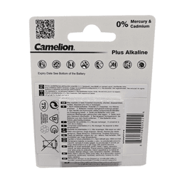 image-Camelion AAA Plus Alkaline Eco Blister Pack of 4