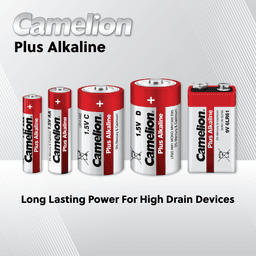 image-Camelion AAA Plus Alkaline Eco Blister Pack of 4