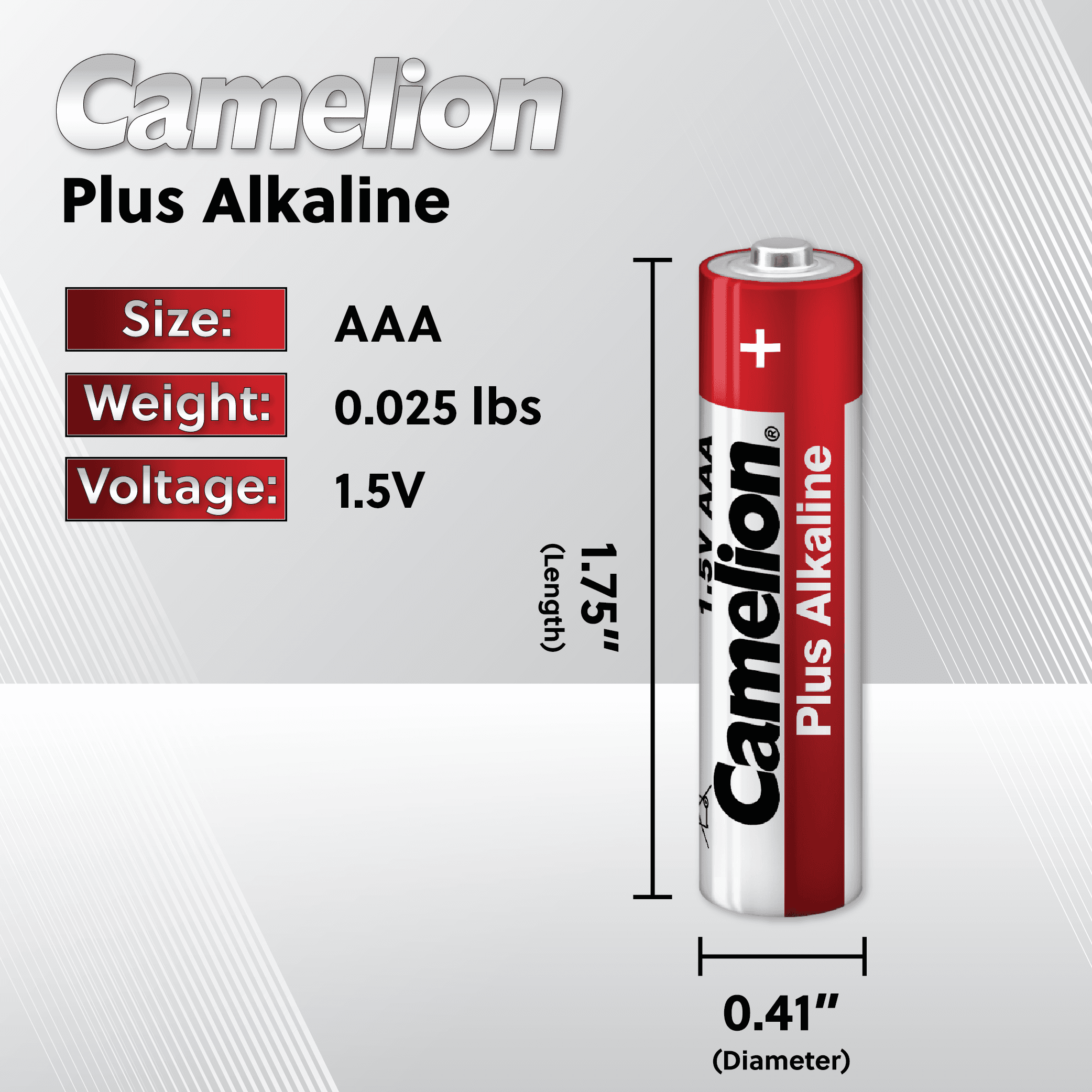 image-Camelion AAA Plus Alkaline Hangable 12 Pack