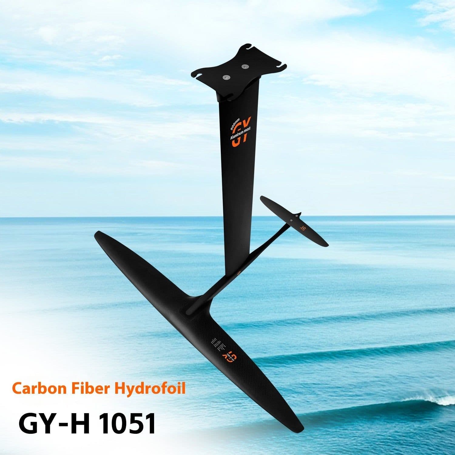 image-High-performance Carbon Fiber Racing Surfing Unpowered Hydrofoil