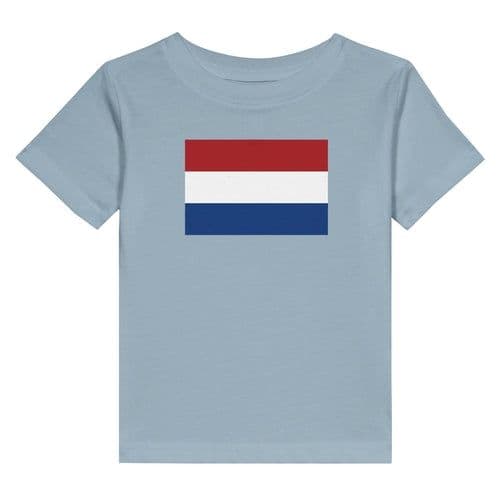 image-Drapeau des Pays-Bas - T-shirt en jersey de coton pour enfant | Rabbit